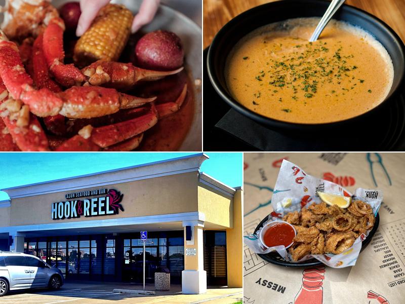 Hook & Reel Cajun Seafood & Bar 5807 SW 45th Ave #310, Amarillo