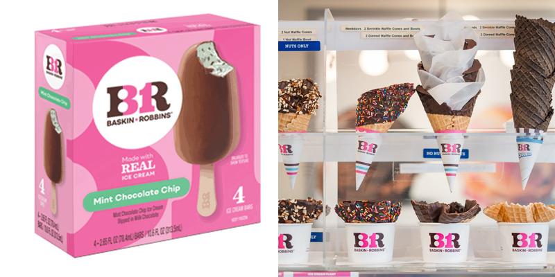 Baskin-Robbins Menu