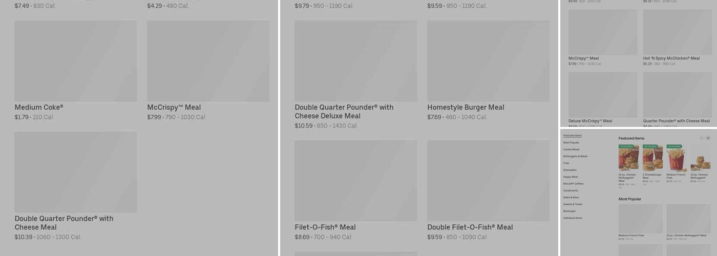 McDonald's Menu