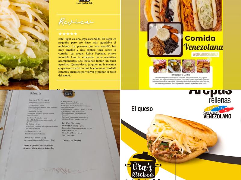 Ora's Kitchen Menu