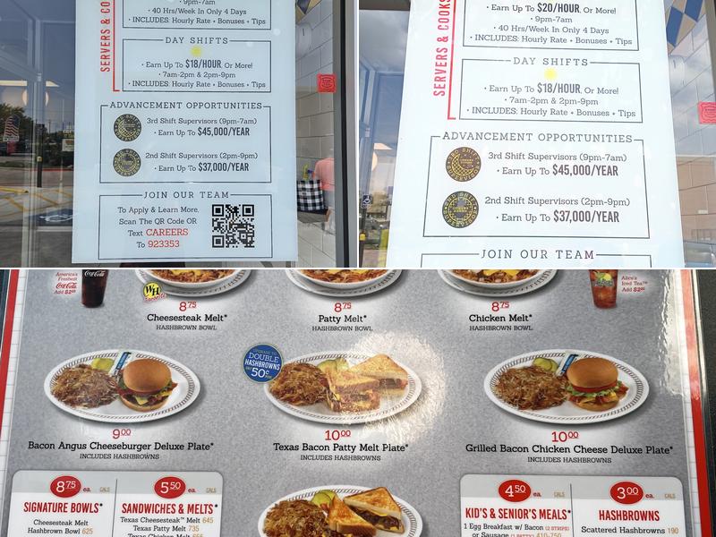 Waffle House Menu