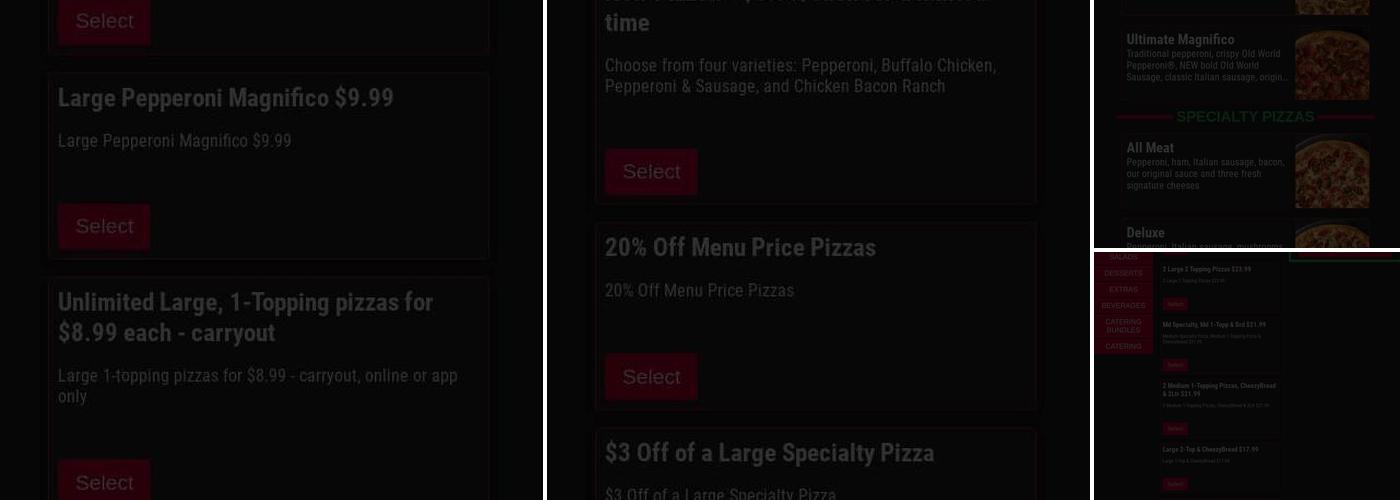 Marco's Pizza Menu