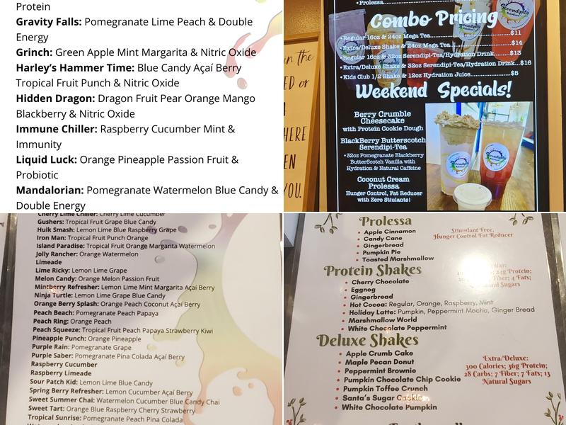 Serendipity Menu