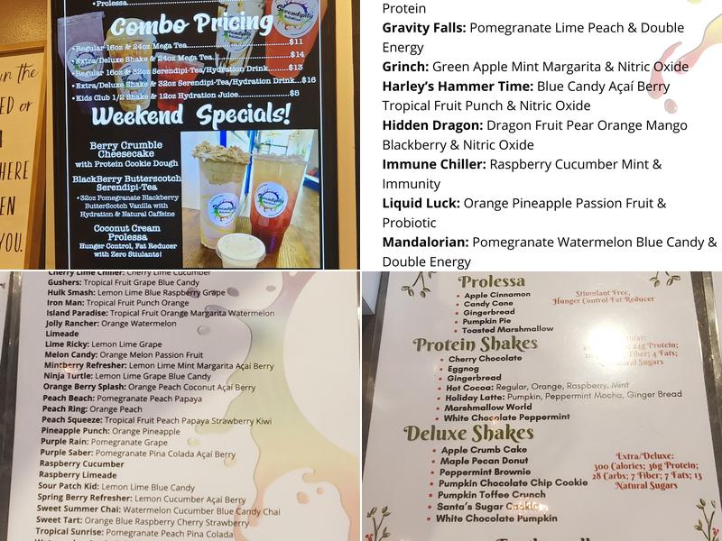 Serendipity Menu