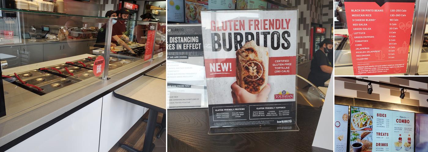 barBURRITO Menu