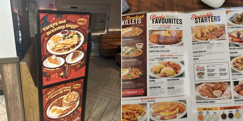 Denny's Menu