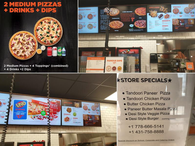 Pizza Pizza Menu