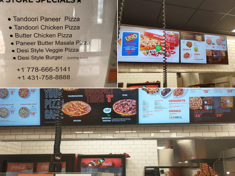 Pizza Pizza Menu