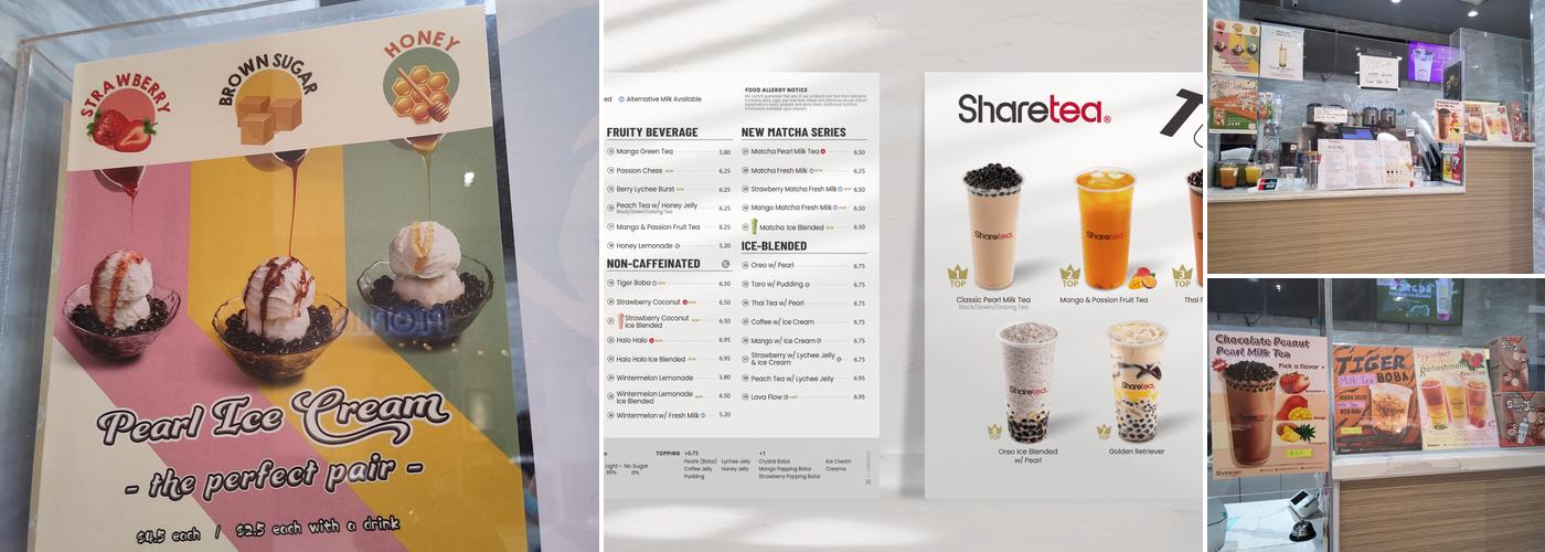 Sharetea Langley Menu