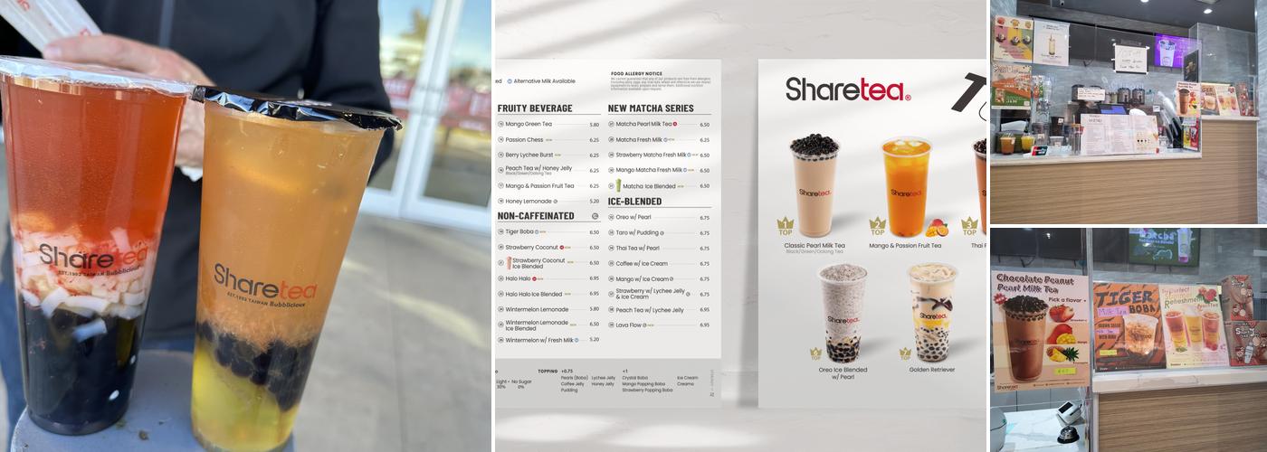 Sharetea Langley Menu