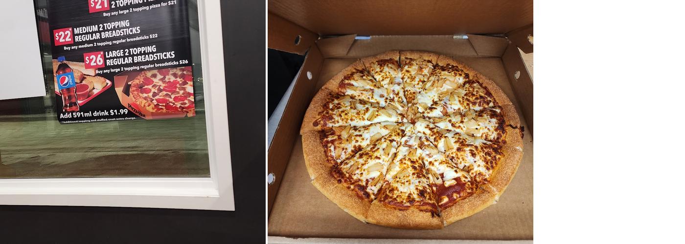 Pizza Hut Morden Menu