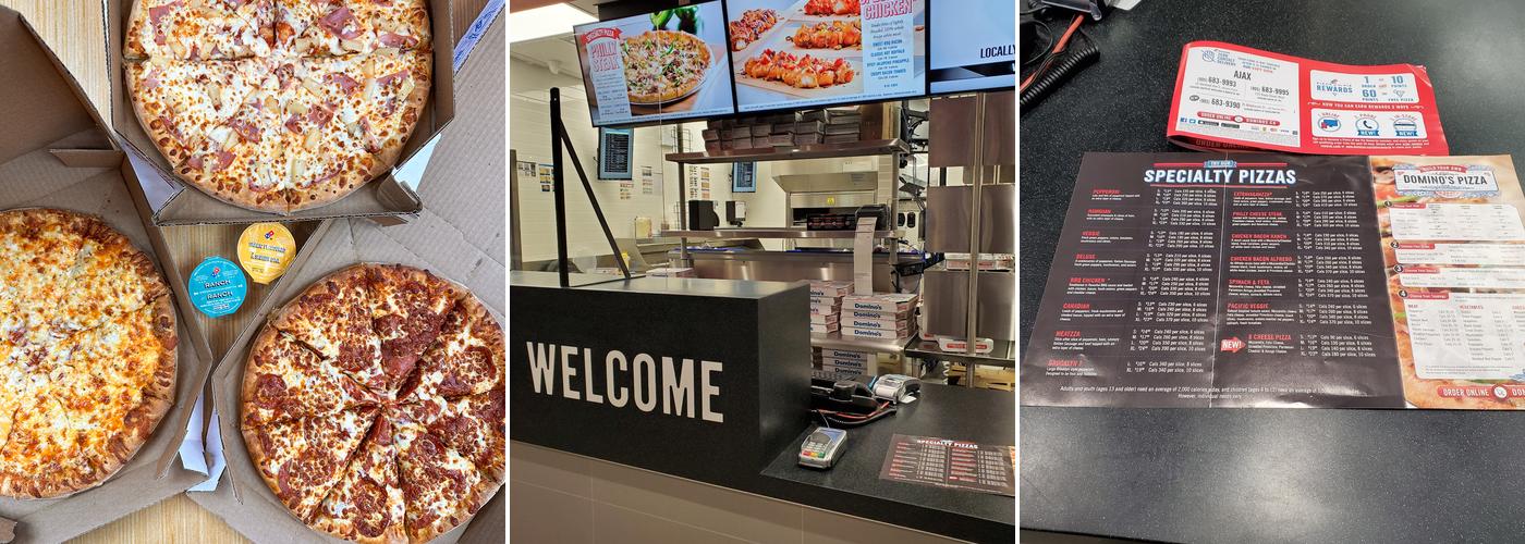 Domino's Pizza Menu