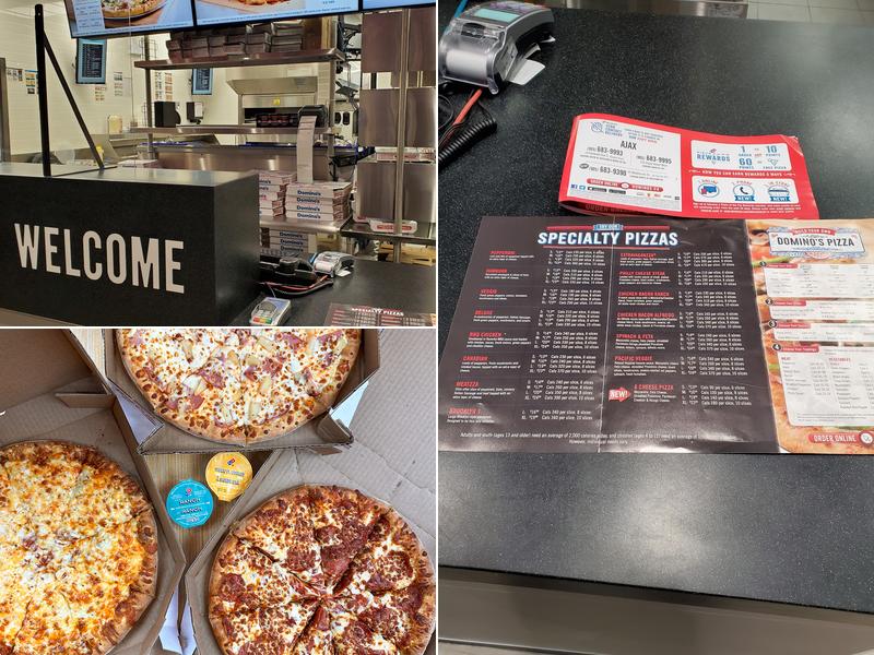 Domino's Pizza Menu