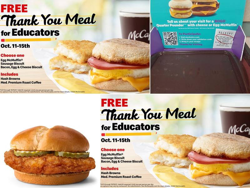 McDonald's Menu