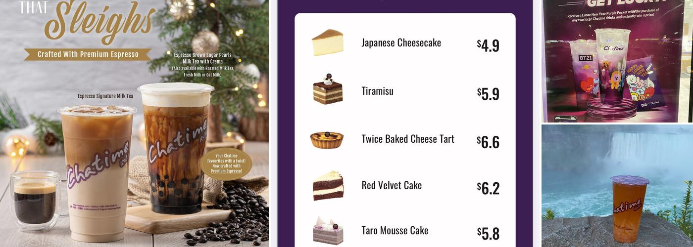 Chatime Menu