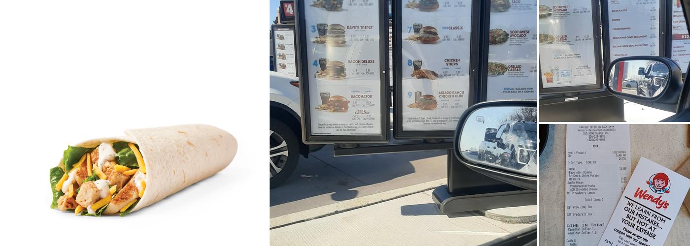 Wendy's Menu