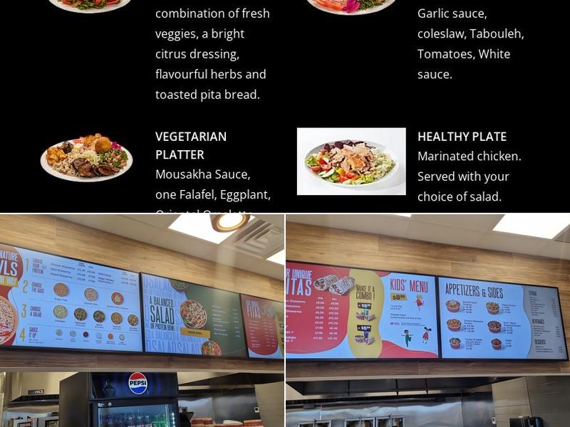 Restaurant Boustan Menu