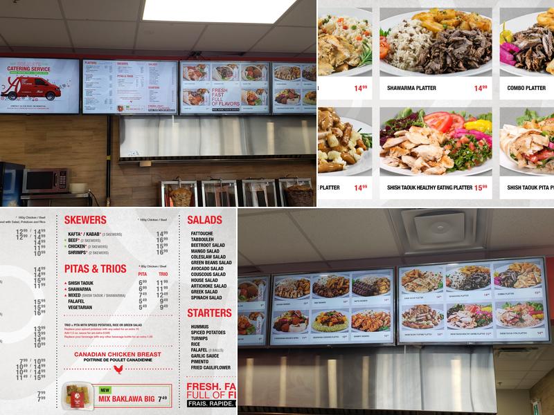 Restaurant Amir Menu