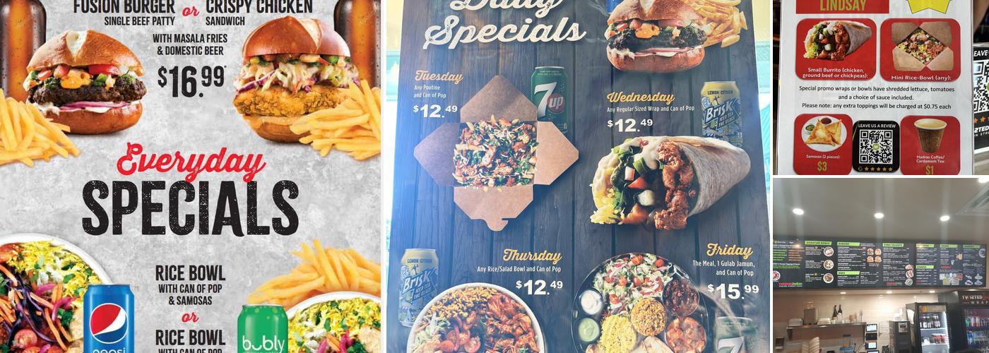 Twisted Indian Lindsay Menu