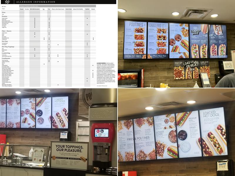 New York Fries ONroute Mallorytown Menu