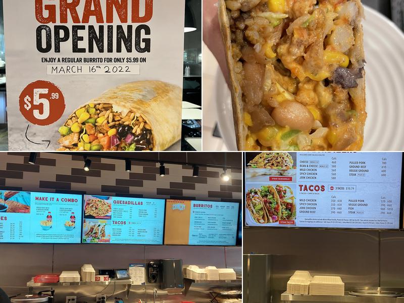 barBURRITO Menu
