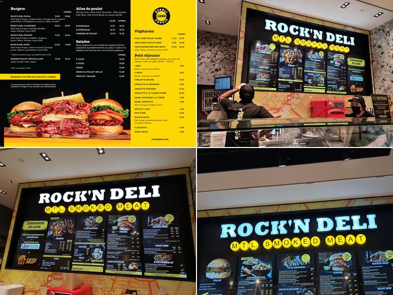 Rock'N Deli CF Fairview Menu
