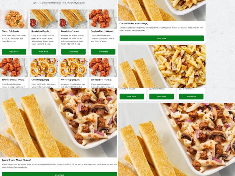 Pizza Hut White City Menu