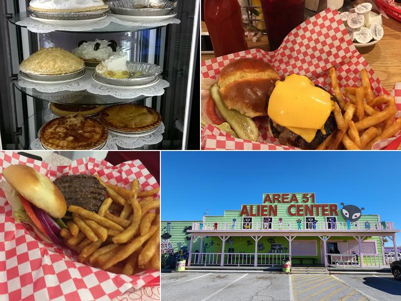 Mr. Alien Sandwiches and frozen yogurt