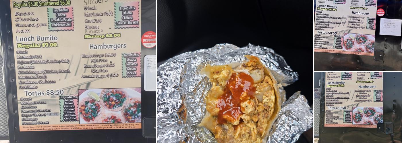 El Poblano Mexican Eats Menu