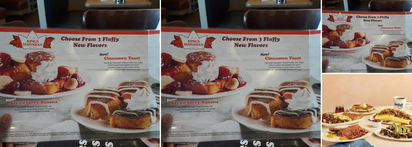 IHOP Menu