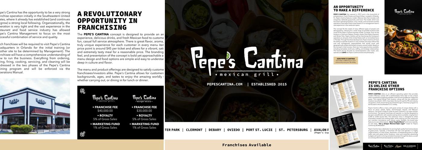 Pepe’s Cantina DeBary Menu