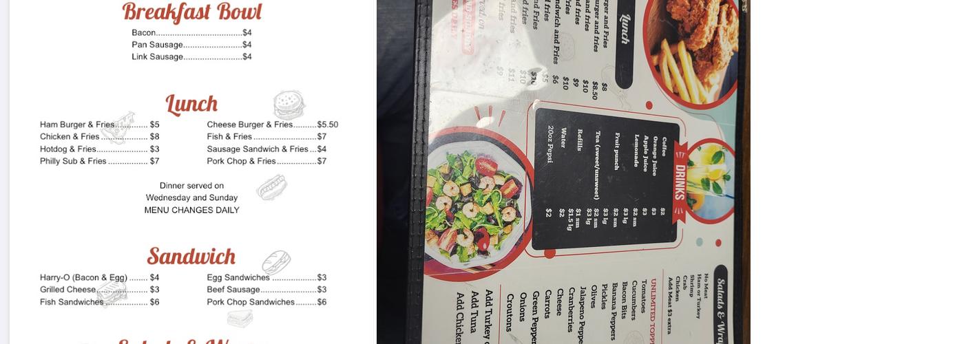 Lula Mae’s Eatery Menu