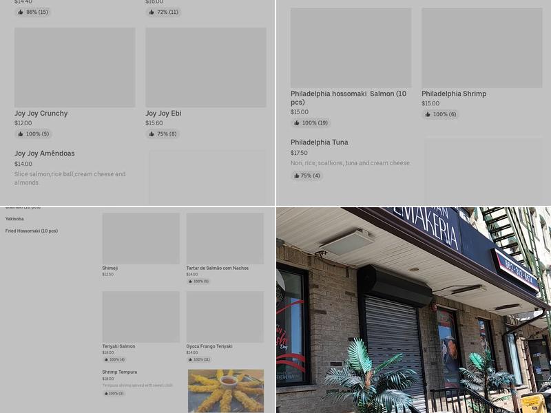 Brazilian Temakeria Menu