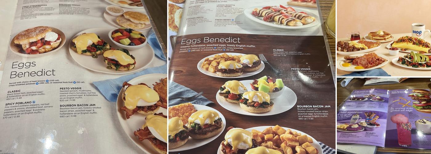 IHOP Menu