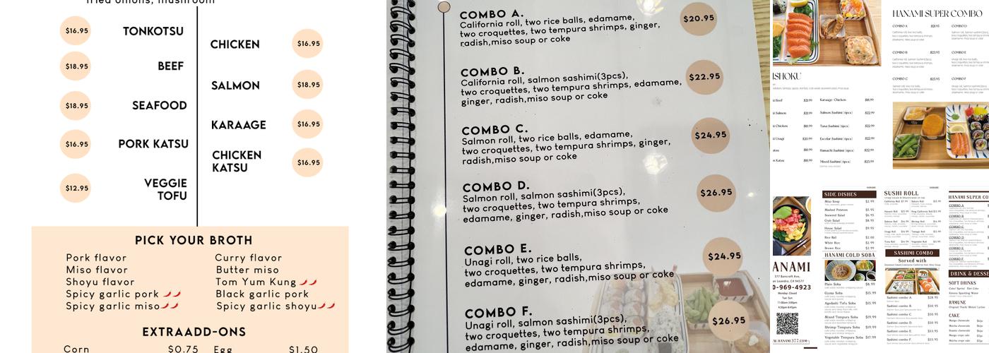 Hanami Menu