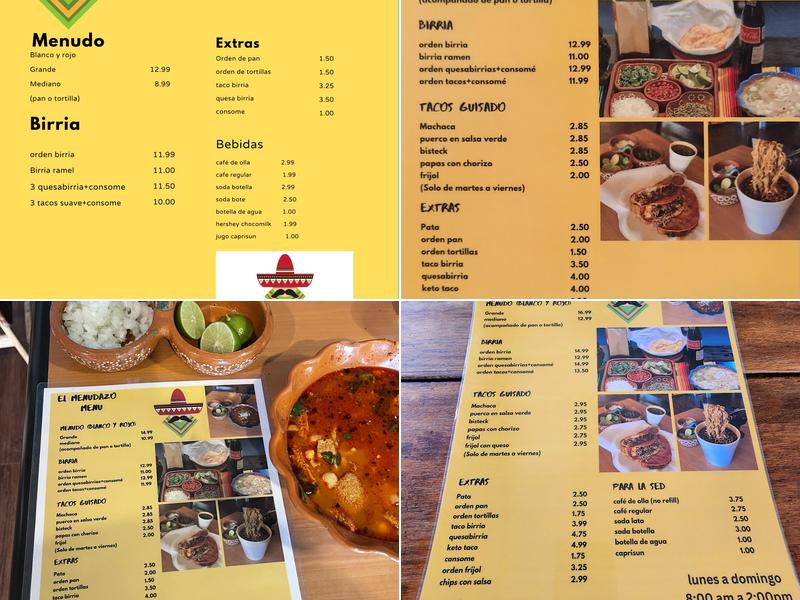 El menudazo Menu