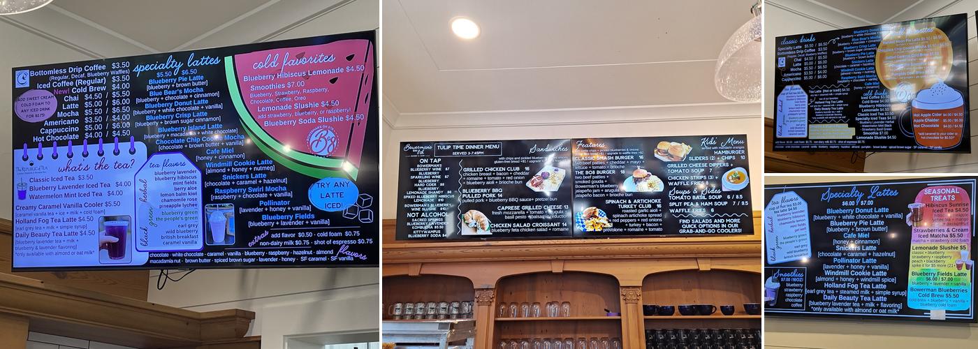 Bowerman's on 8th Menu