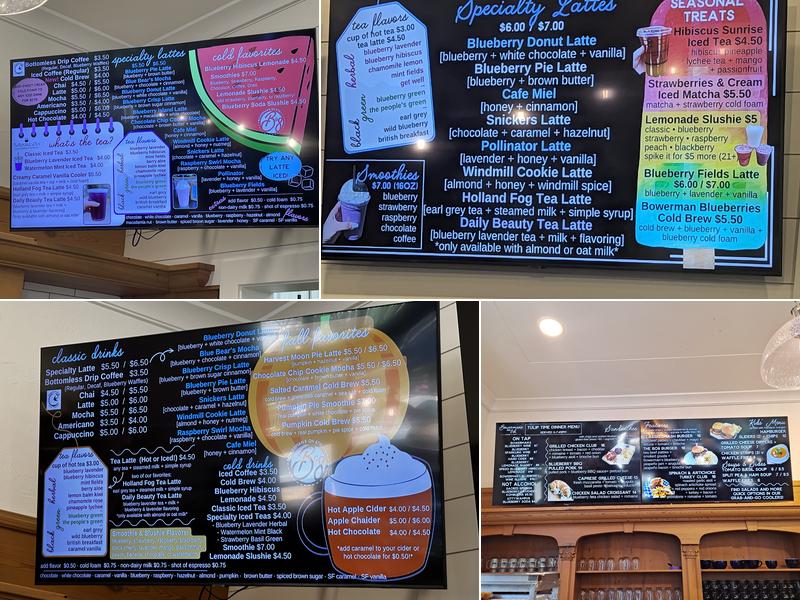 Bowerman's on 8th Menu