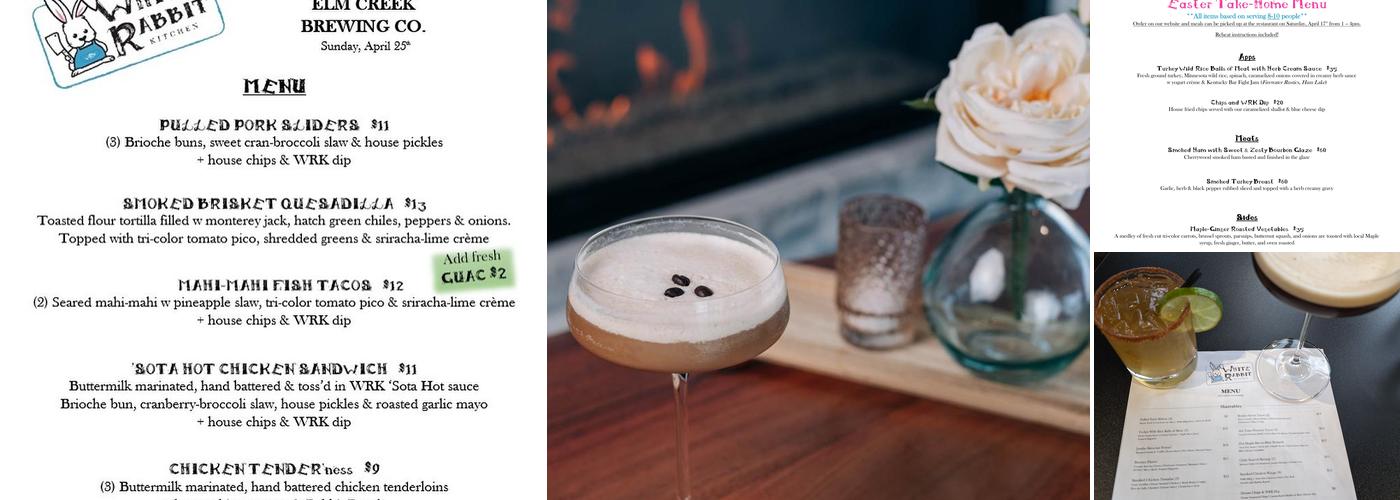 White Rabbit Kitchen Menu