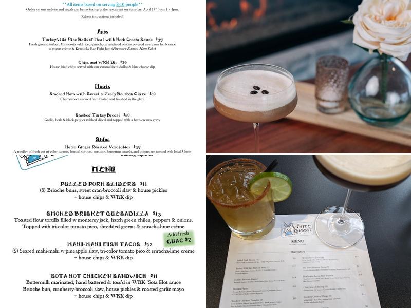 White Rabbit Kitchen Menu