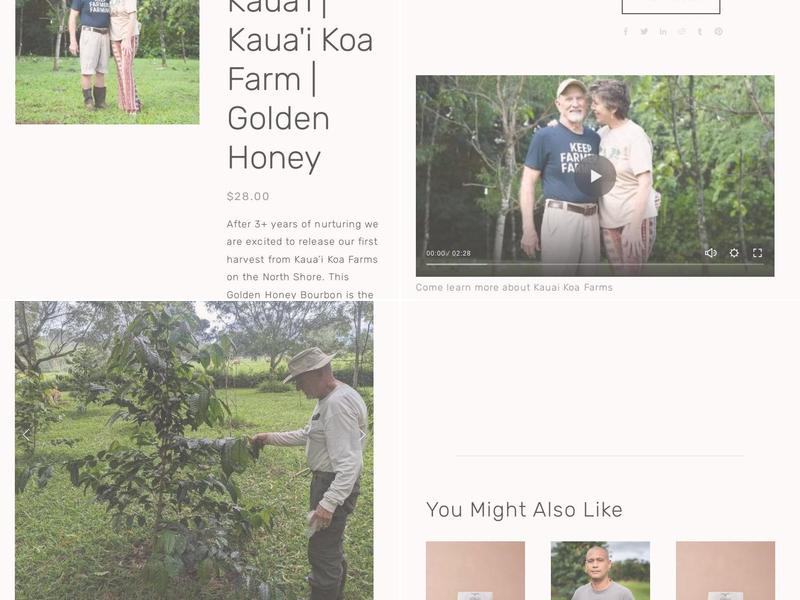 Outpost Coffee at Hanalei Market Menu