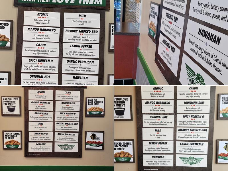 Wingstop Menu