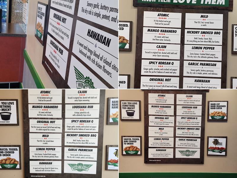 Wingstop Menu