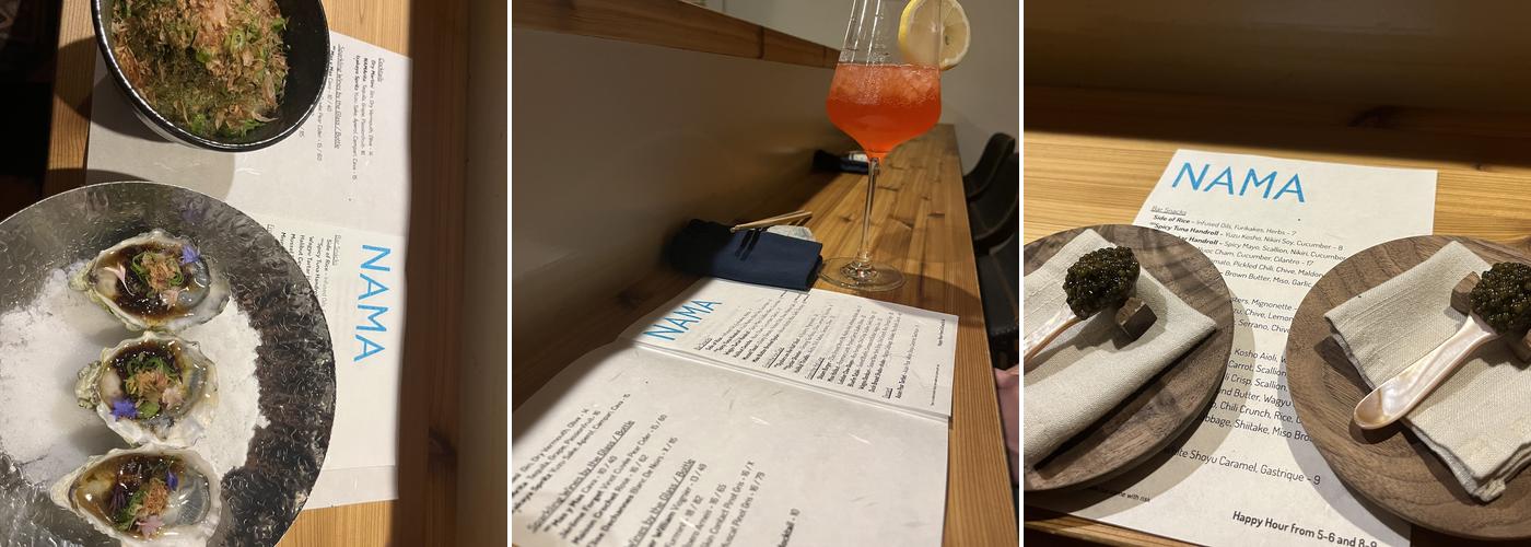 NAMA Menu