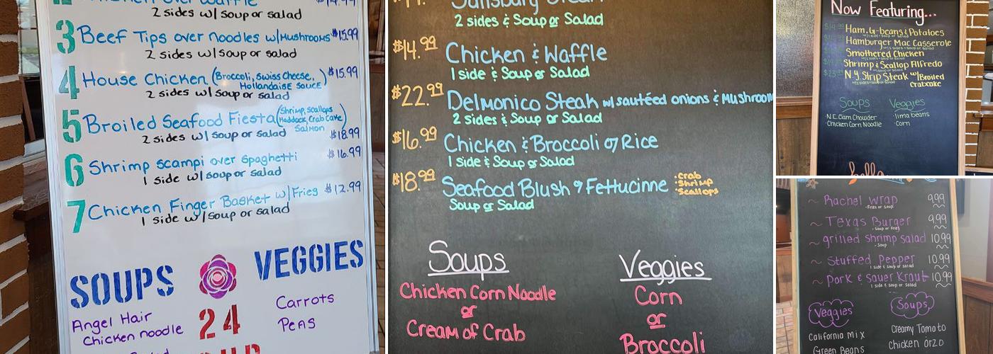 Eisenhower Diner Menu