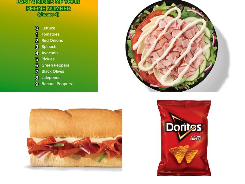 Subway Menu