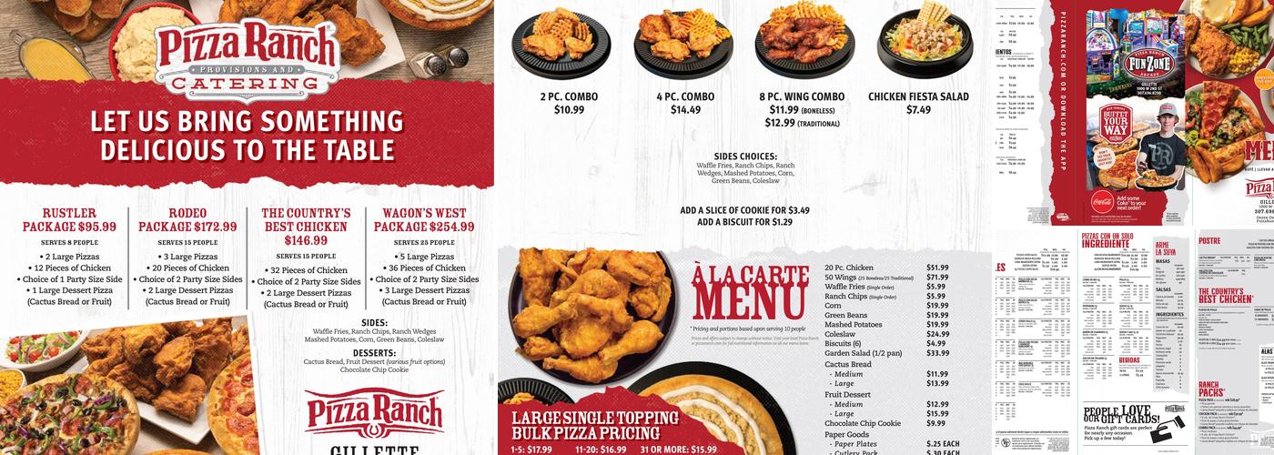 Pizza Ranch Menu