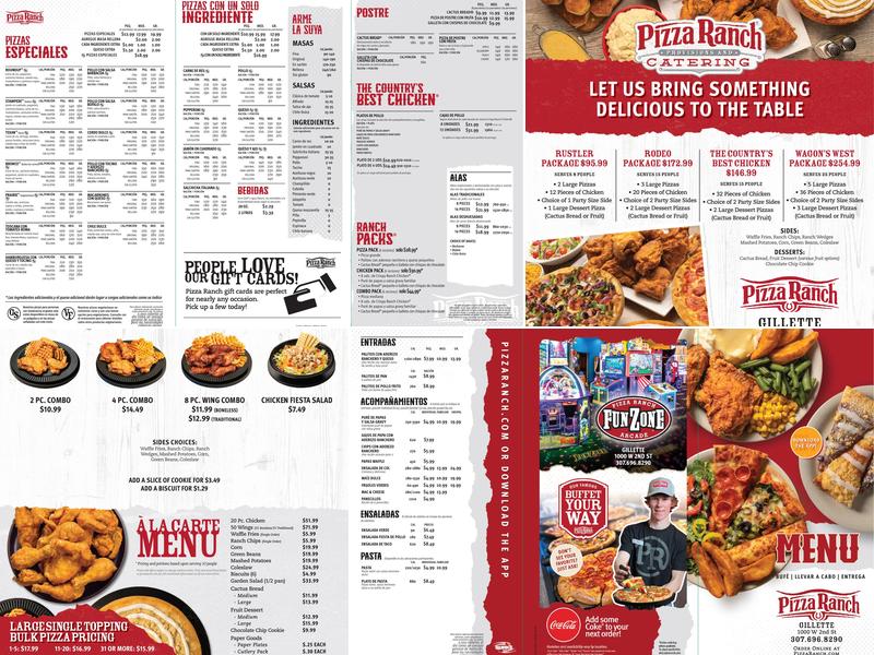 Pizza Ranch Menu