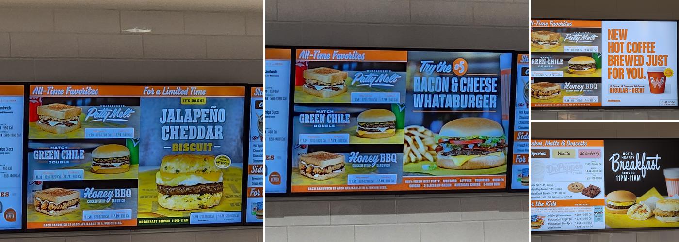 Whataburger Menu