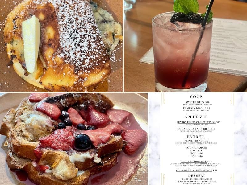 7556 Main Street Bistro Menu